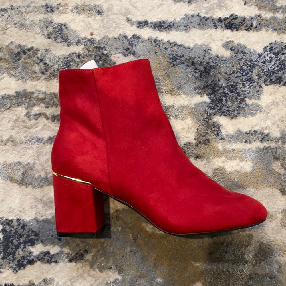 Red Booties! Perfect for the Holidays!